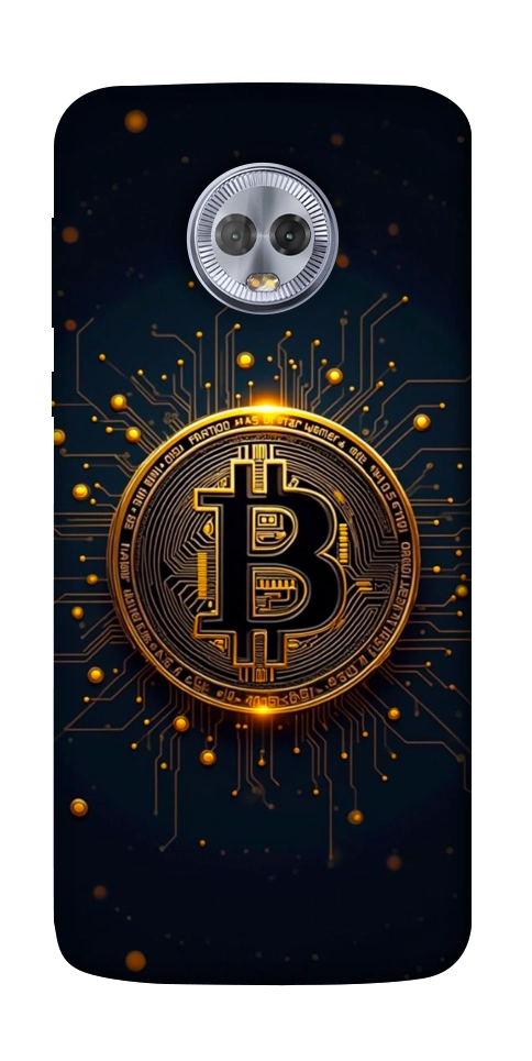Чохол Bitcoin для Motorola Moto G6 Plus