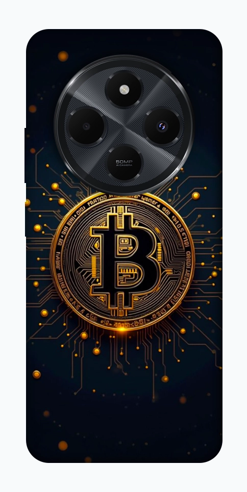 Чехол Bitcoin для Xiaomi Redmi 14C