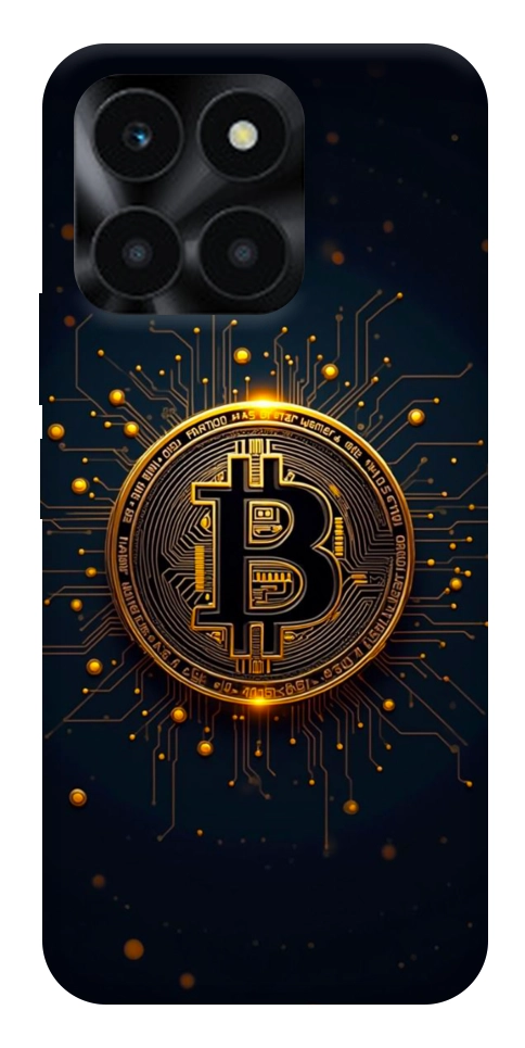 Чохол Bitcoin для Huawei Honor X6a