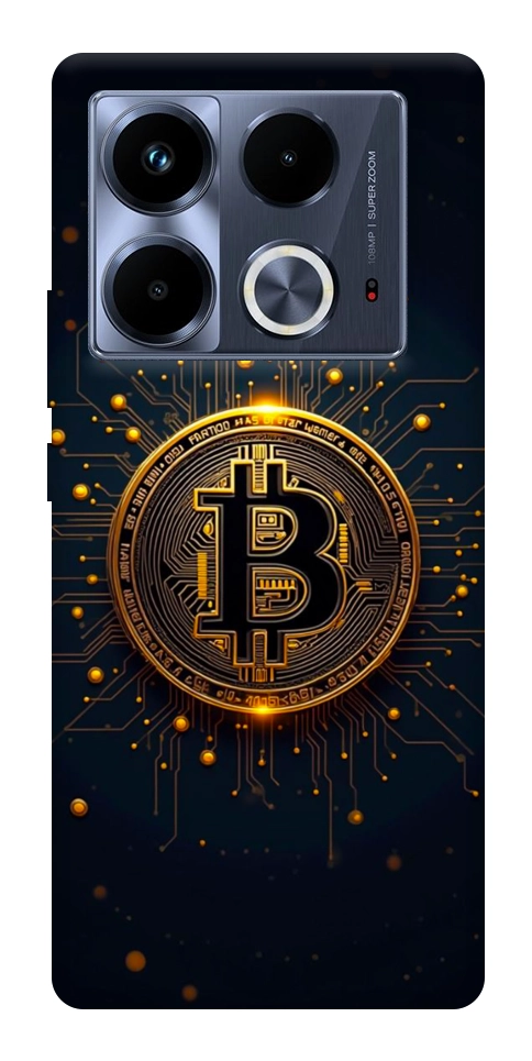 Чохол Bitcoin для Infinix Note 40 4G