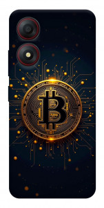 Чехол Bitcoin для ZTE Blade A34 4G