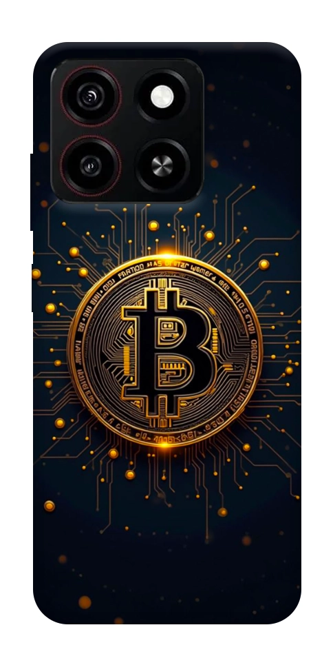 Чехол Bitcoin для ZTE Blade A35 4G