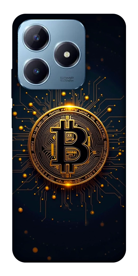 Чехол Bitcoin для Realme C63 4G