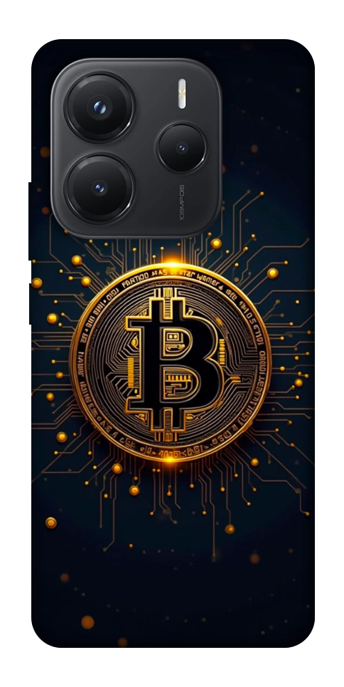 Чехол Bitcoin для Xiaomi Redmi Note 14 5G
