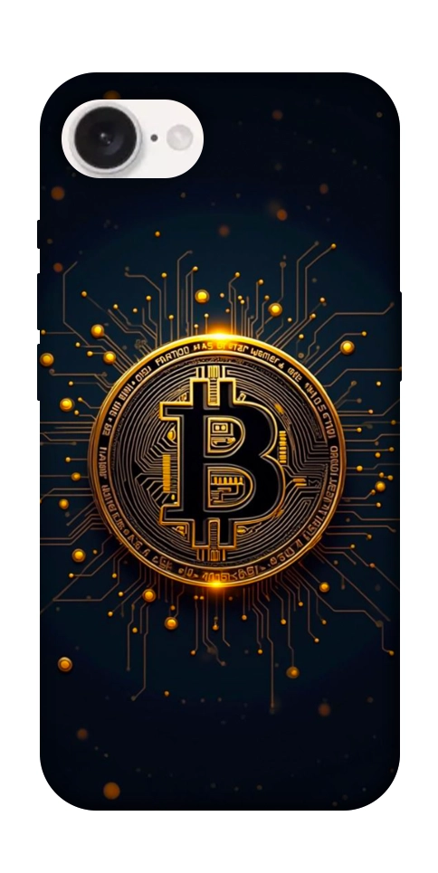 Чохол Bitcoin для iPhone 16e