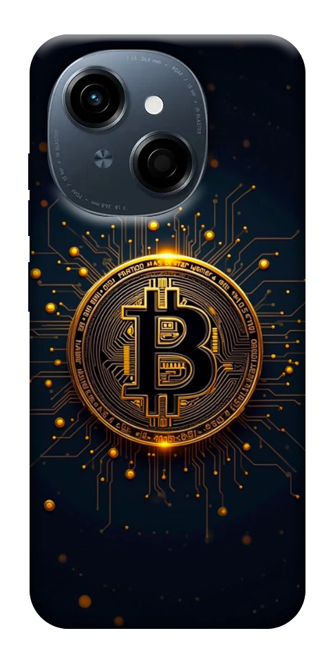 Чехол Bitcoin для TECNO Spark Go 1 (KL4)