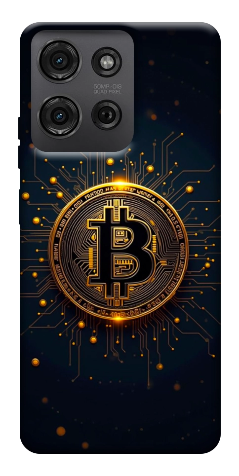 Чохол Bitcoin для Motorola Moto G75 5G
