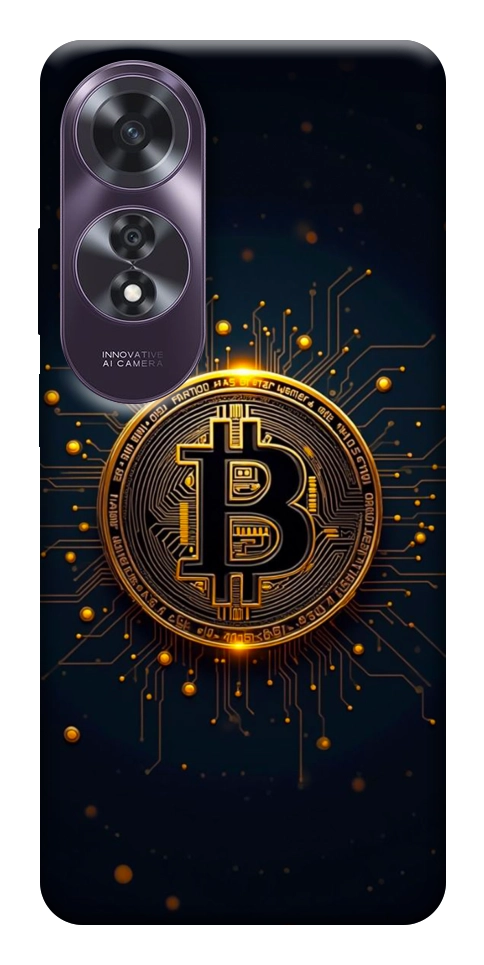 Чохол Bitcoin для Oppo A60 4G