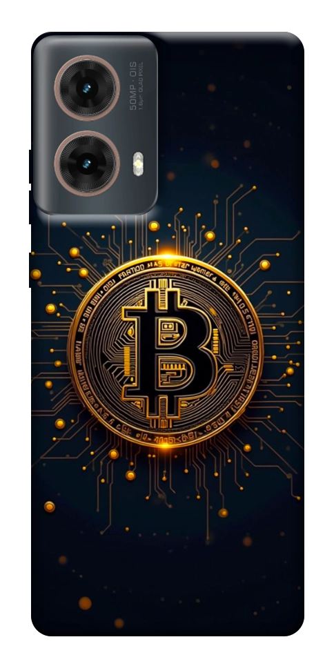 Чохол Bitcoin для Motorola Moto G85