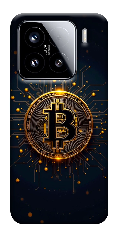 Чехол Bitcoin для Xiaomi 15