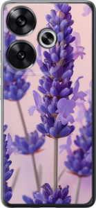 Чехол для Xiaomi Poco F6 Лаванда (Фиолетовый)