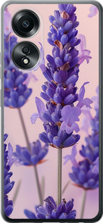 Чехол для Oppo A58 4G Лаванда (Фиолетовый)