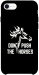 Чехол Dont push the horses для iPhone SE (2020)