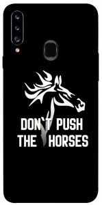 Чохол Dont push the horses для Galaxy A20s (2019)