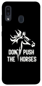 Чехол Dont push the horses для Samsung Galaxy A20 A205F