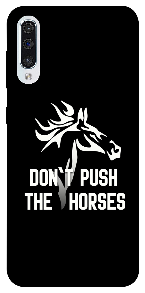Чехол Dont push the horses для Galaxy A50 (2019)