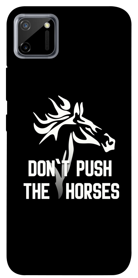 Чехол Dont push the horses для Realme C11