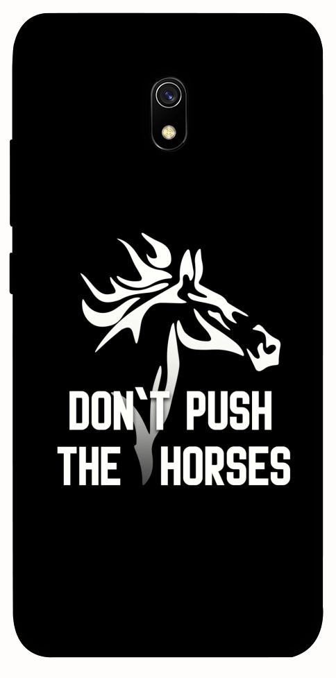 Чохол Dont push the horses для Xiaomi Redmi 8a