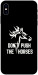 Чехол Dont push the horses для iPhone XS