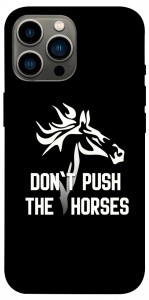 Чохол Dont push the horses для iPhone 12 Pro Max