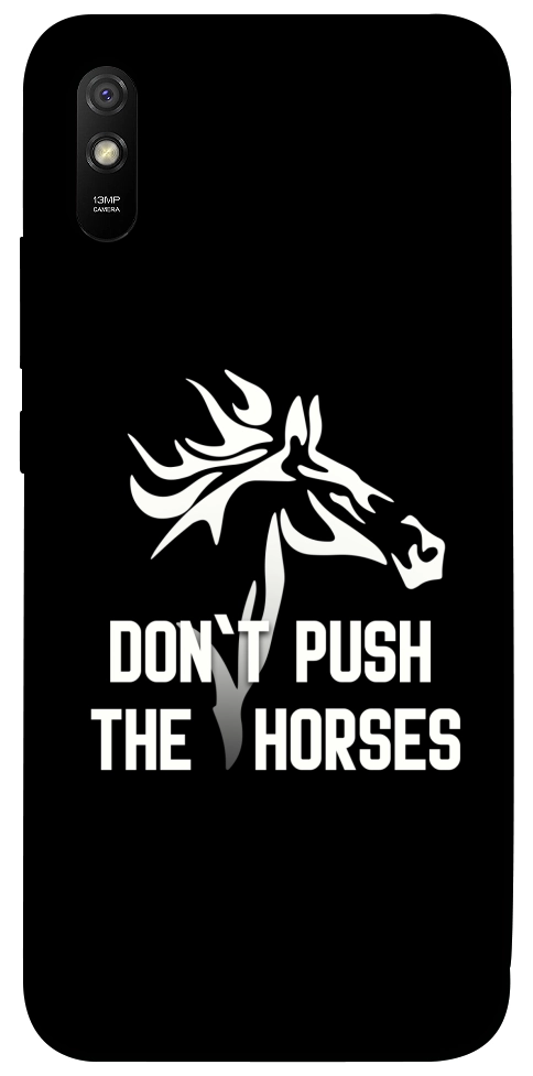 Чехол Dont push the horses для Xiaomi Redmi 9A