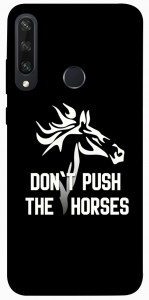 Чохол Dont push the horses для Huawei Y6p