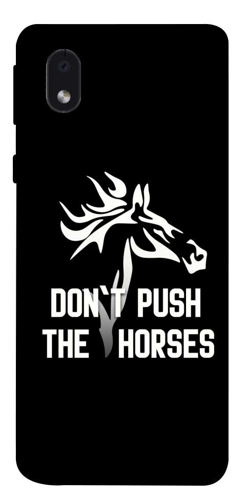 Чохол Dont push the horses для Galaxy M01 Core