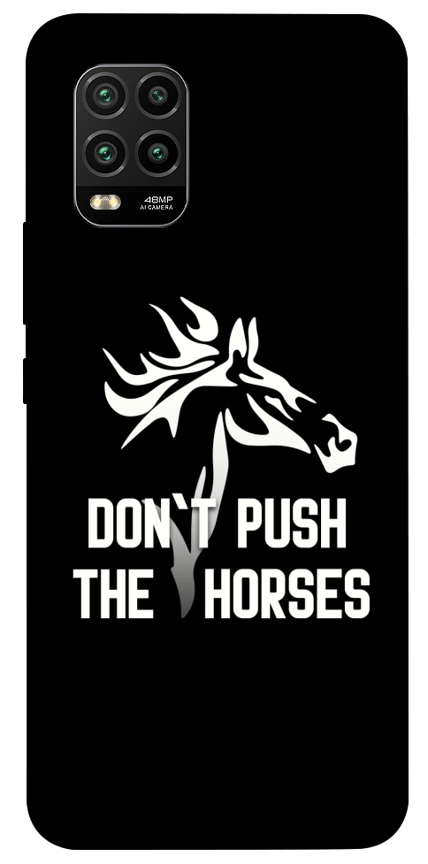Чехол Dont push the horses для Xiaomi Mi 10 Lite