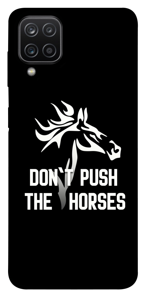 Чехол Dont push the horses для Galaxy A12