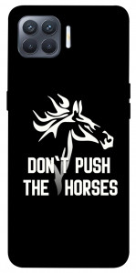 Чехол Dont push the horses для Oppo Reno 4 Lite
