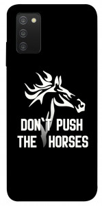 Чехол Dont push the horses для Galaxy A03s