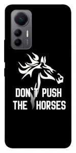 Чехол Dont push the horses для Xiaomi 12 Lite