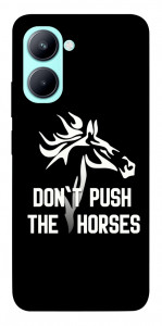 Чохол Dont push the horses для Realme C33