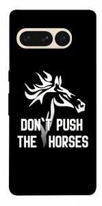Чехол Dont push the horses для Google Pixel 7 Pro