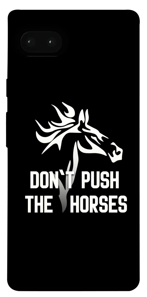 Чохол Dont push the horses для Google Pixel 7A
