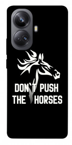 Чехол Dont push the horses для Realme 10 Pro+