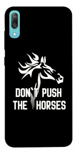 Чехол Dont push the horses для Huawei Y6 Pro (2019)