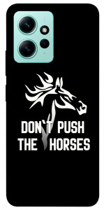 Чехол Dont push the horses для Xiaomi Redmi Note 12 4G