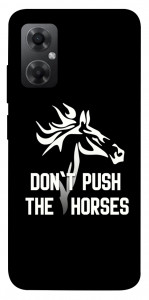 Чохол Dont push the horses для Xiaomi Redmi Note 11R