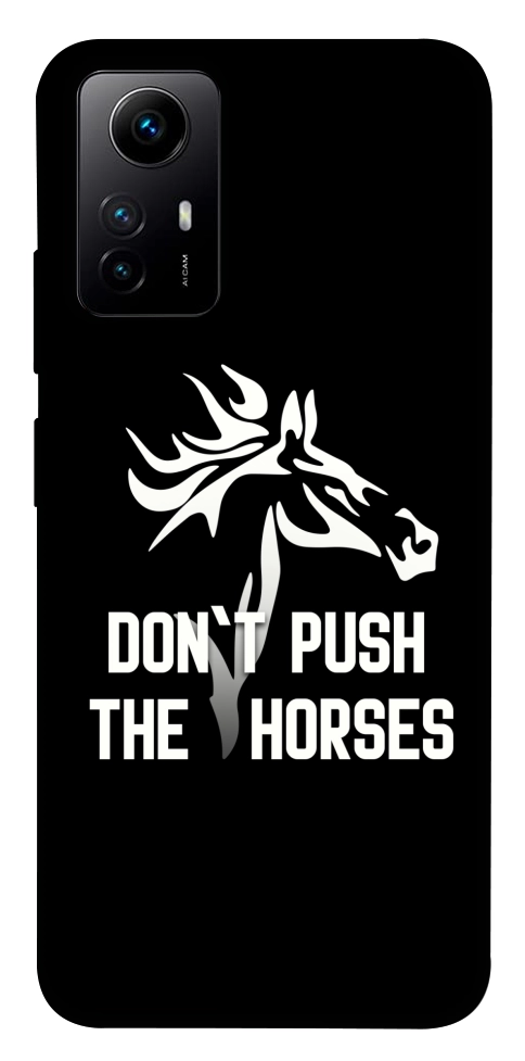 Чехол Dont push the horses для Xiaomi Redmi Note 12S