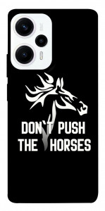 Чехол Dont push the horses для Xiaomi Redmi Note 12 Turbo