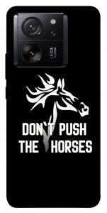 Чехол Dont push the horses для Xiaomi 13T Pro