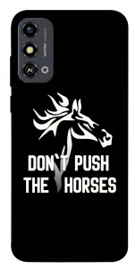 Чехол Dont push the horses для ZTE Blade A53