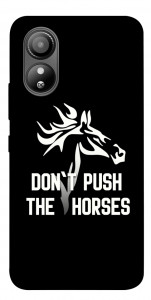 Чехол Dont push the horses для ZTE Blade L220