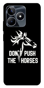 Чохол Dont push the horses для Realme C53