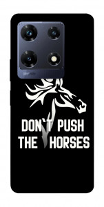 Чехол Dont push the horses для Infinix Note 30 Pro NFC