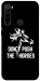 Чехол Dont push the horses для Xiaomi Redmi Note 8 2021