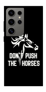 Чохол Dont push the horses для Galaxy S24 Ultra