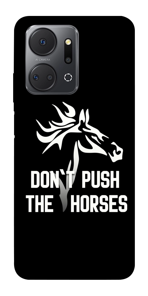 Чехол Dont push the horses для Huawei Honor X7a