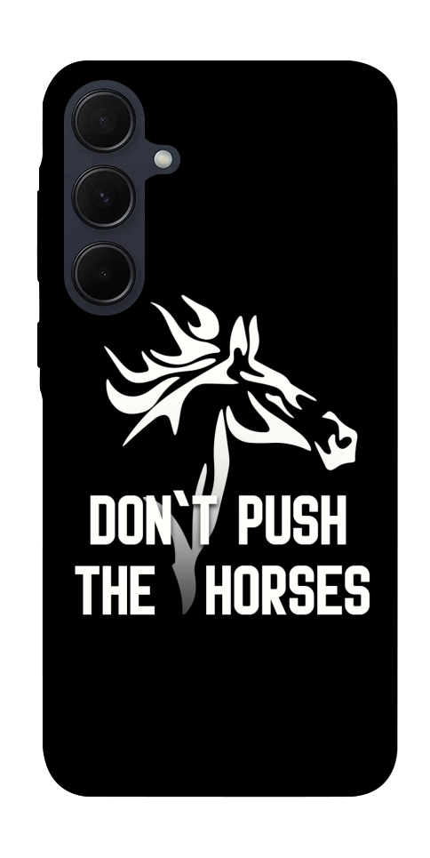 Чехол Dont push the horses для Galaxy A35